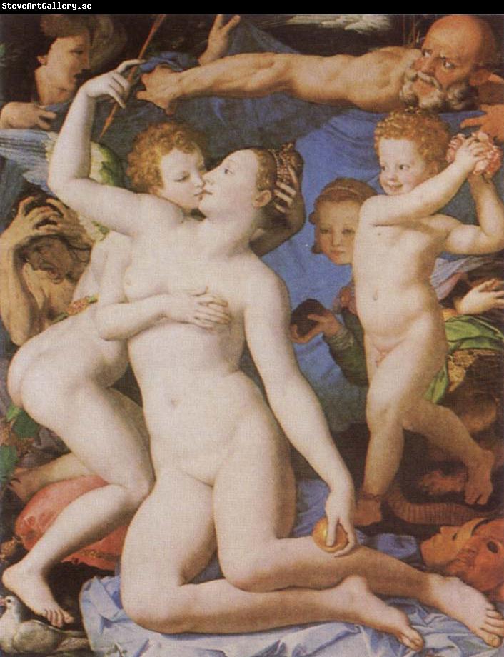 Agnolo Bronzino An Allegory with Venus and Cupid